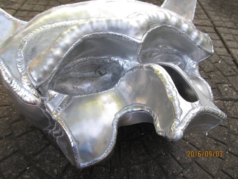 Original Modernism Fantasy Sculpture by Richard Pauza