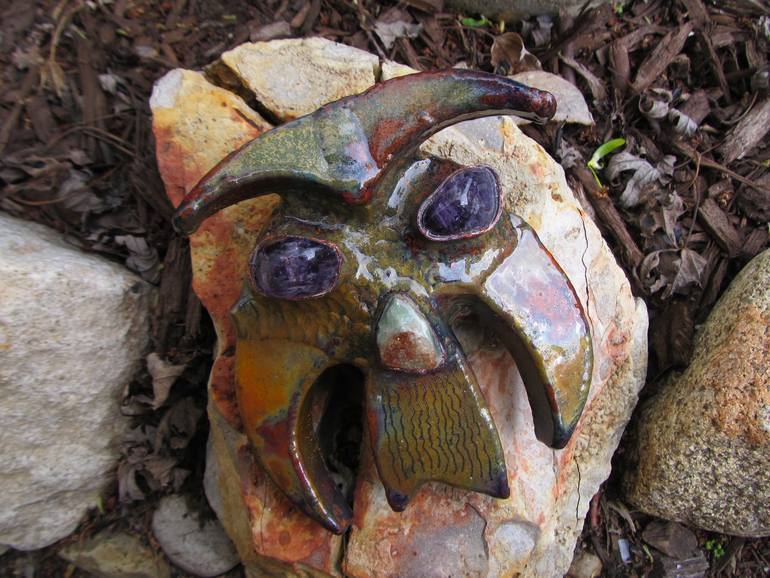 Original Surrealism Fantasy Sculpture by Richard Pauza