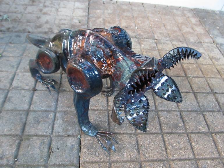 Original Surrealism Animal Sculpture by Richard Pauza