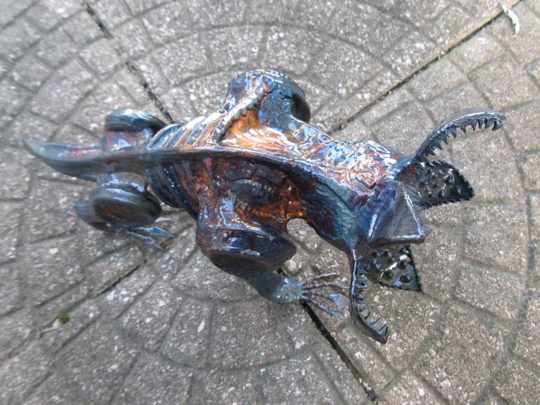 Original Surrealism Animal Sculpture by Richard Pauza