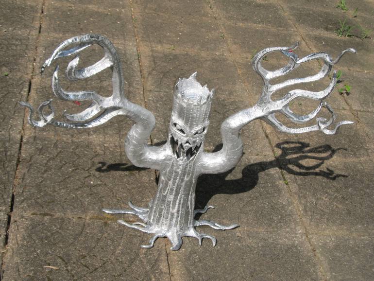 Original Surrealism Landscape Sculpture by Richard Pauza