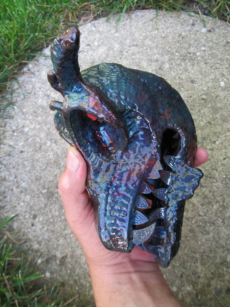 Original Surrealism Fantasy Sculpture by Richard Pauza