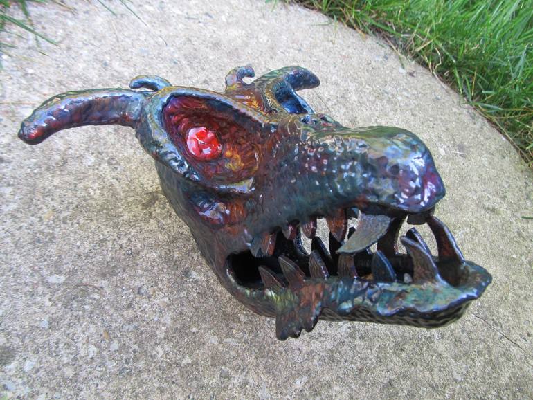 Original Surrealism Fantasy Sculpture by Richard Pauza