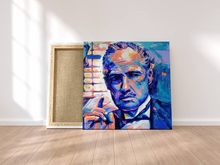 Original Abstract People Painting by Biltu Ghosh
