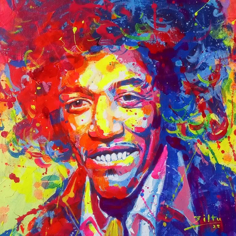 Original Abstract Portrait Paintings by Biltu Ghosh