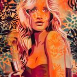 Retro Orange Rosie by Marie Mariestyle