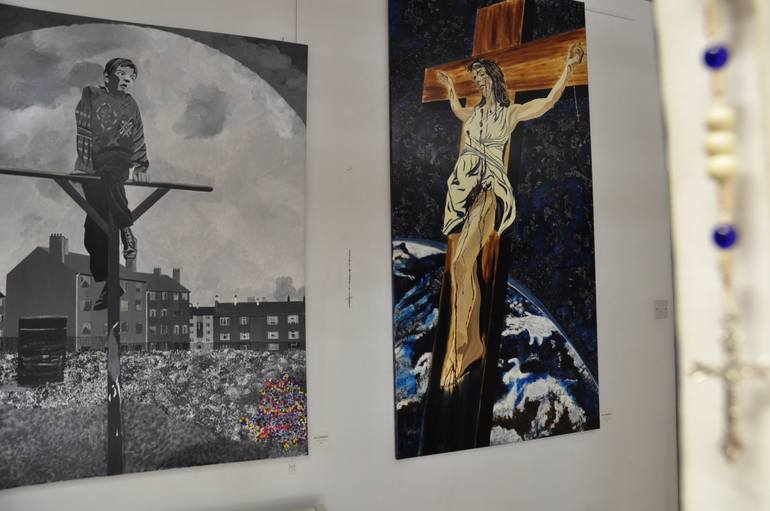 Original Conceptual Women Painting by John Mcdonald