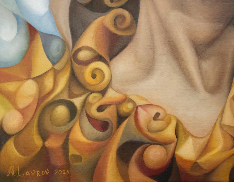 Original Contemporary People Painting by Alex Lavrov