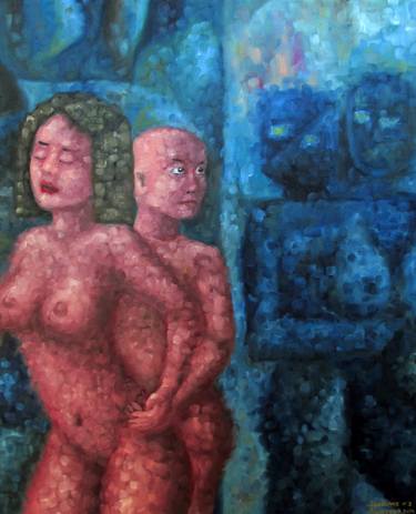 Print of Impressionism Nude Paintings by Alex Lavrov