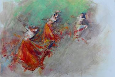 Print of Figurative Culture Paintings by Faiqa Uppal