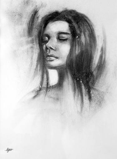 Original Fine Art Portrait Drawings by Nuno Pinto