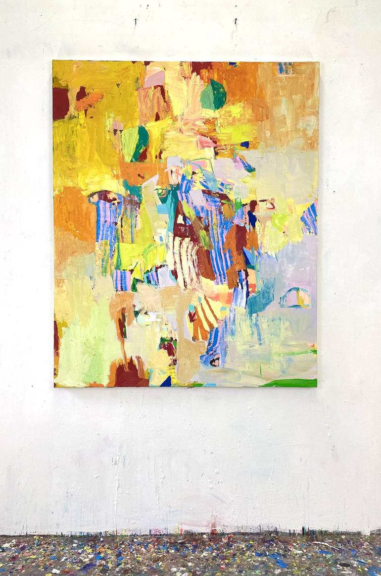 Original Abstract Painting by Galen Cheney