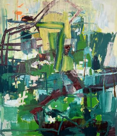 Original Abstract Expressionism Abstract Paintings by Galen Cheney