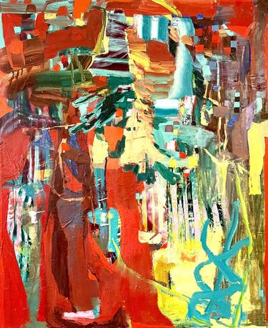 Original Abstract Expressionism Abstract Paintings by Galen Cheney