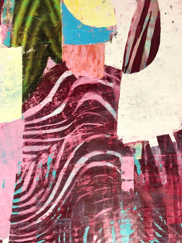 Original Abstract Expressionism Abstract Painting by Galen Cheney