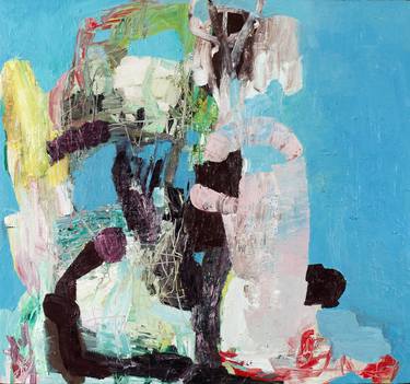 Original Expressionism Abstract Paintings by Galen Cheney