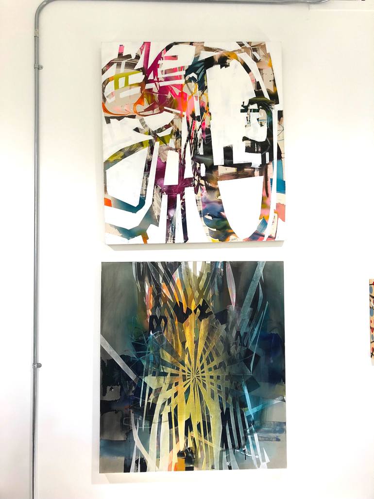 Original Abstract Expressionism Abstract Painting by Galen Cheney