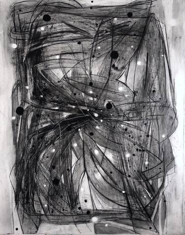Original Expressionism Abstract Drawings by Galen Cheney