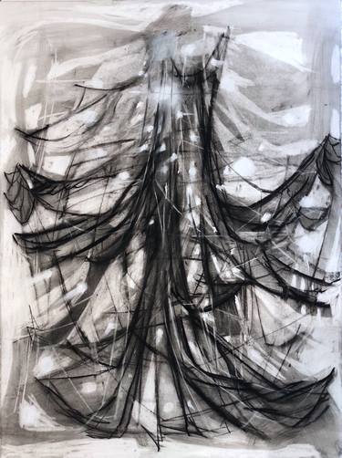 Original Abstract Drawings by Galen Cheney