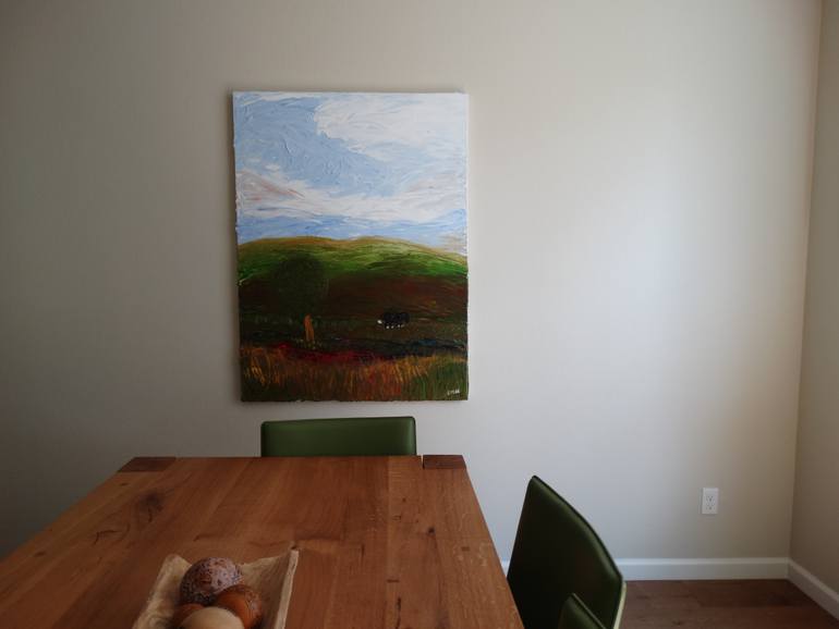 Original Surrealism Animal Painting by Eric Mccuaig