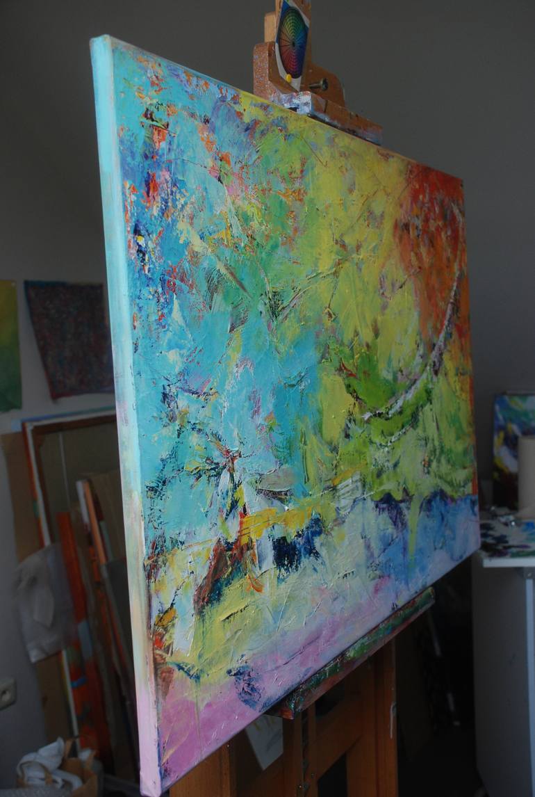 Original Abstract Painting by Carine Van Hee