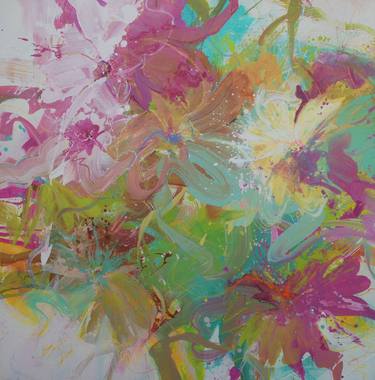 Print of Abstract Paintings by Carine Van Hee