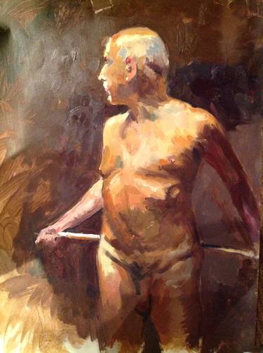 Original Nude Painting by Nick Walker
