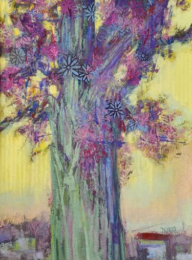 Original Abstract Tree Drawings by Nancy Ness