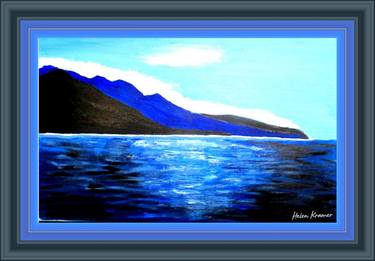 Original Conceptual Seascape Paintings by Helen Kramer