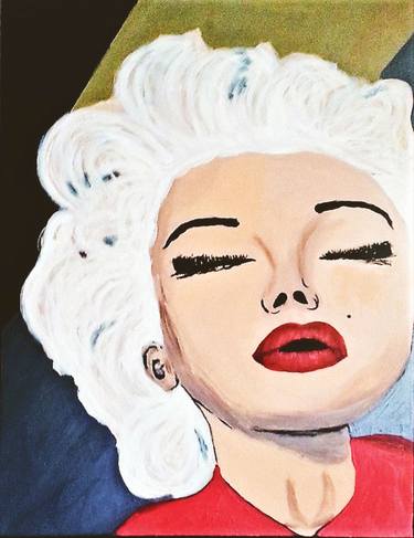 Print of Conceptual Celebrity Paintings by Helen Kramer