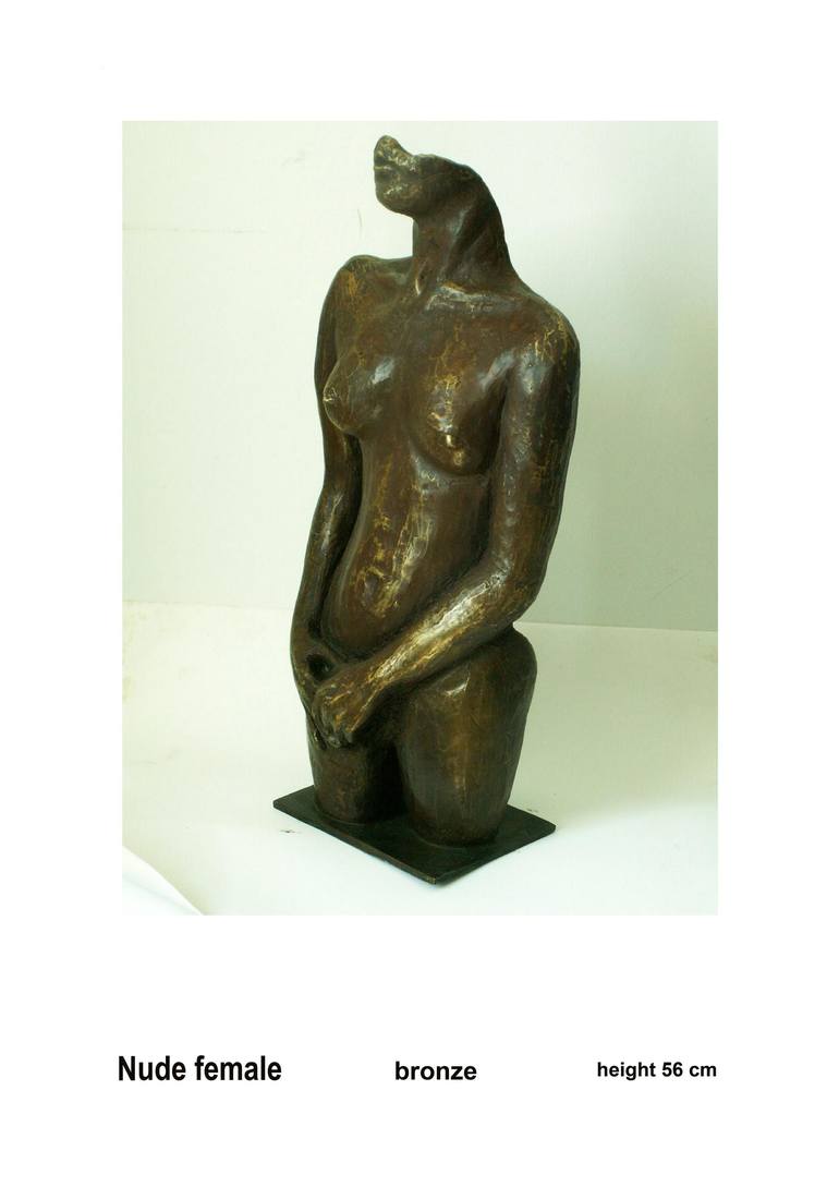 Original Nude Sculpture by shaul baz