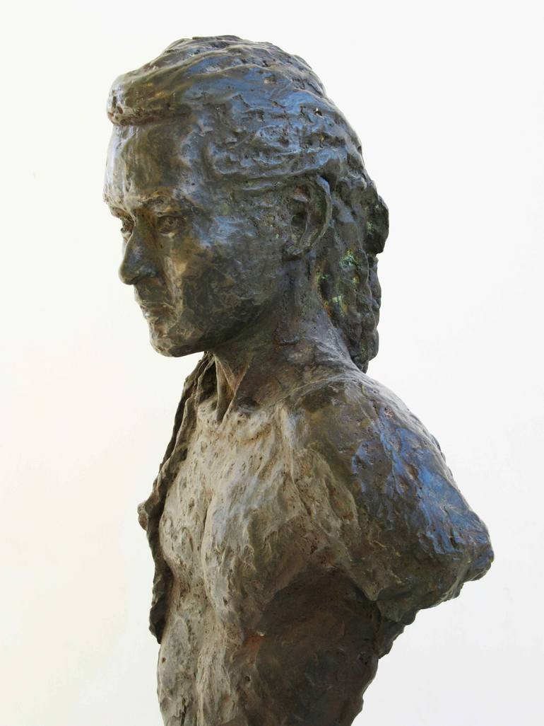 Original Figurative Men Sculpture by shaul baz