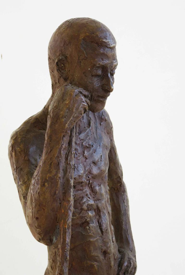 Original Figurative Men Sculpture by shaul baz