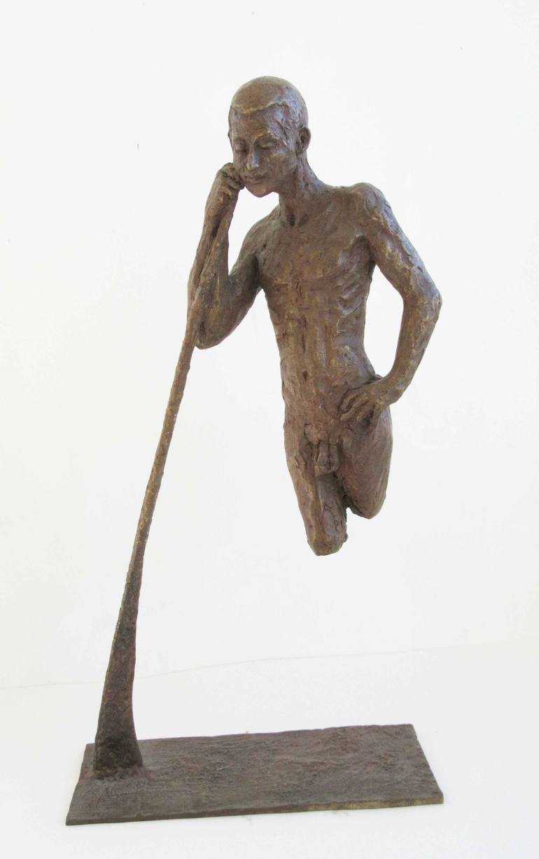 Original Figurative Men Sculpture by shaul baz