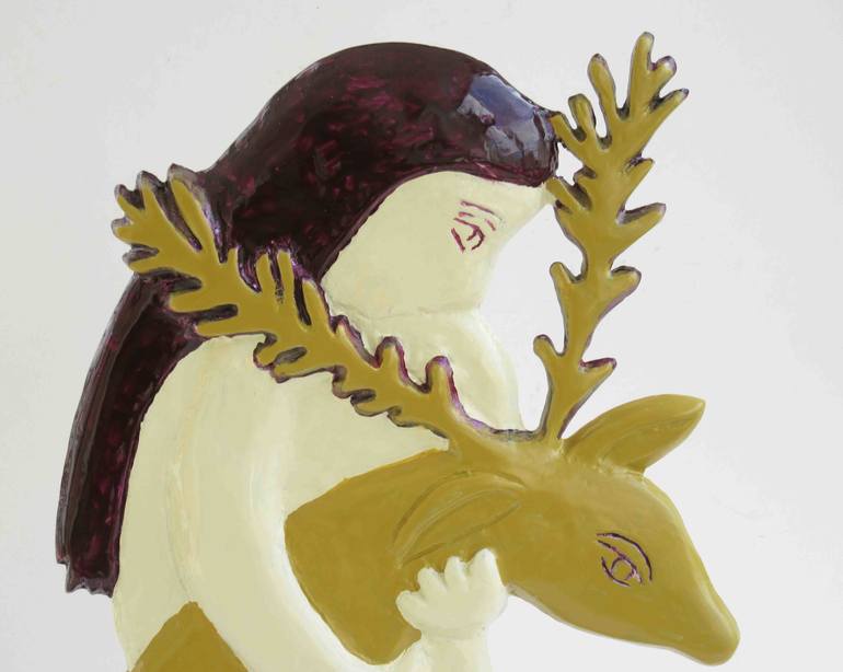 Original Fine Art Animal Sculpture by shaul baz