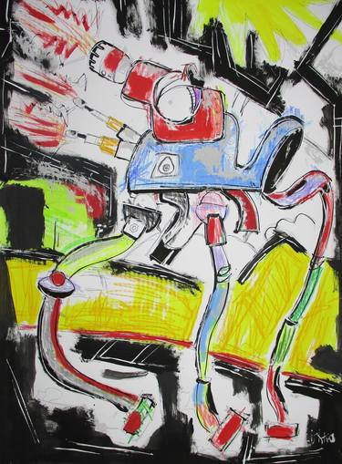 Print of Expressionism Technology Paintings by V Lishko