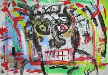 Print of Abstract Expressionism Portrait Paintings by V Lishko