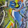 180 X 70 CM / 70,86 х 27,55 inch
acrylic, pastel, spray paint, canvas
© Lishko Vitaliy 
2018
Unique. One-of-a-kind