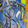 180 X 70 CM / 70,86 х 27,55 inch
acrylic, pastel, spray paint, canvas
© Lishko Vitaliy 
2018
Unique. One-of-a-kind
