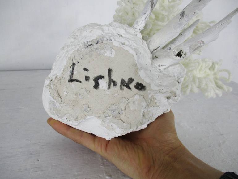 Original Abstract Expressionism Animal Sculpture by V Lishko