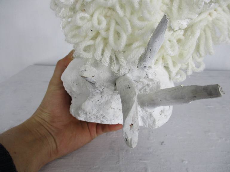 Original Abstract Expressionism Animal Sculpture by V Lishko