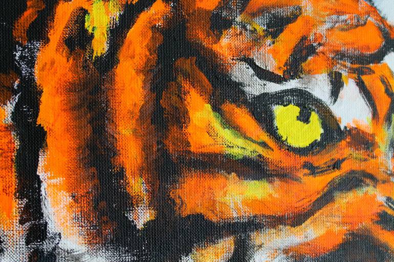 Original Street Art Animal Painting by V Lishko