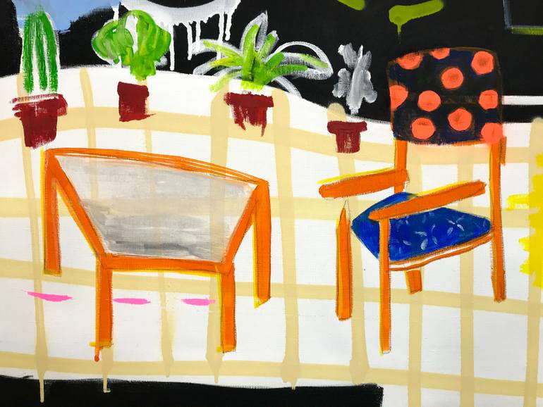 Original Abstract Home Painting by V Lishko