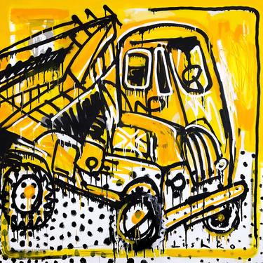 Print of Abstract Expressionism Car Paintings by V Lishko