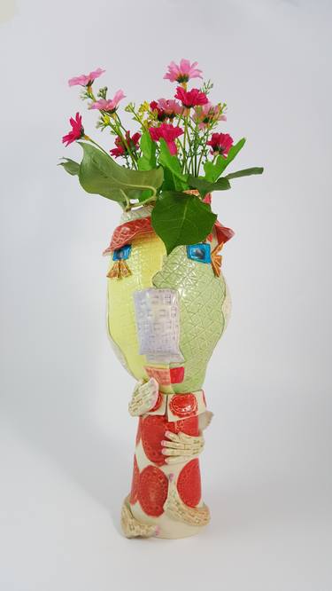 Patchwork Person.      Vase thumb