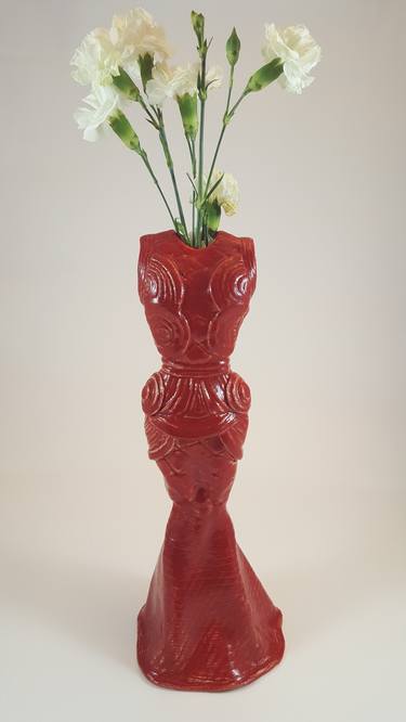 Red Dress Vase thumb