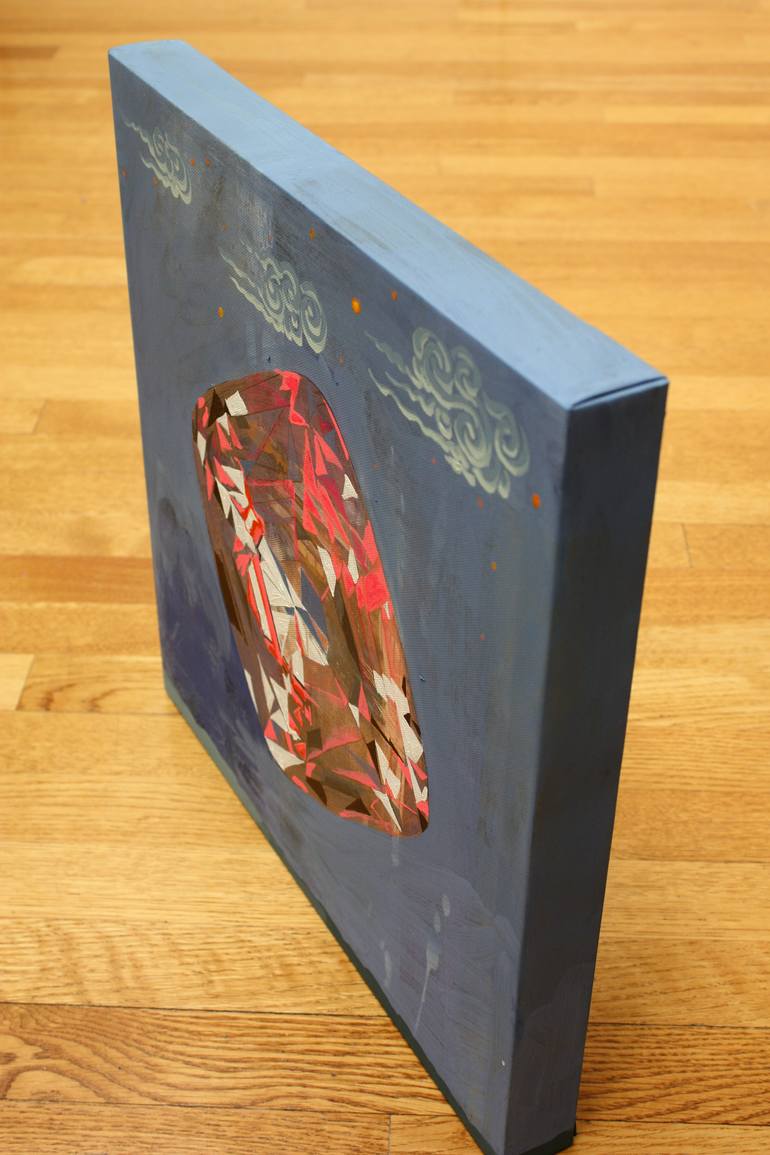 Original Art Deco Fashion Painting by Sp Harper