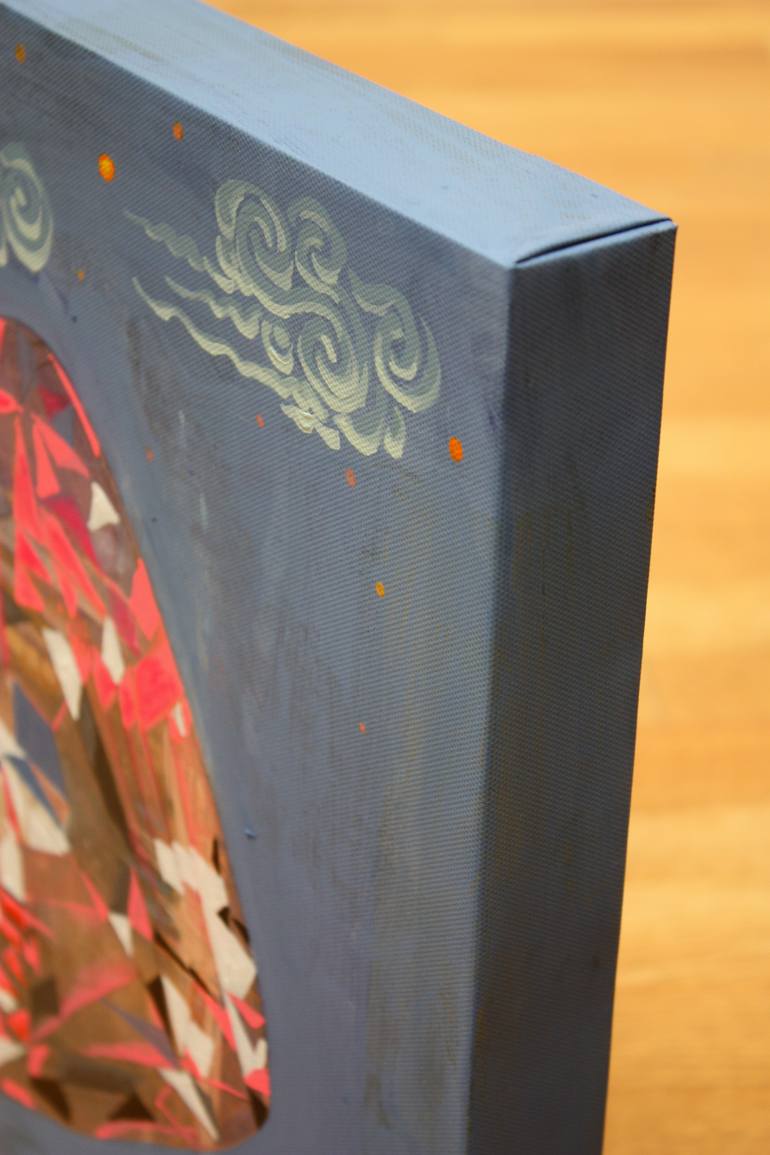 Original Art Deco Fashion Painting by Sp Harper