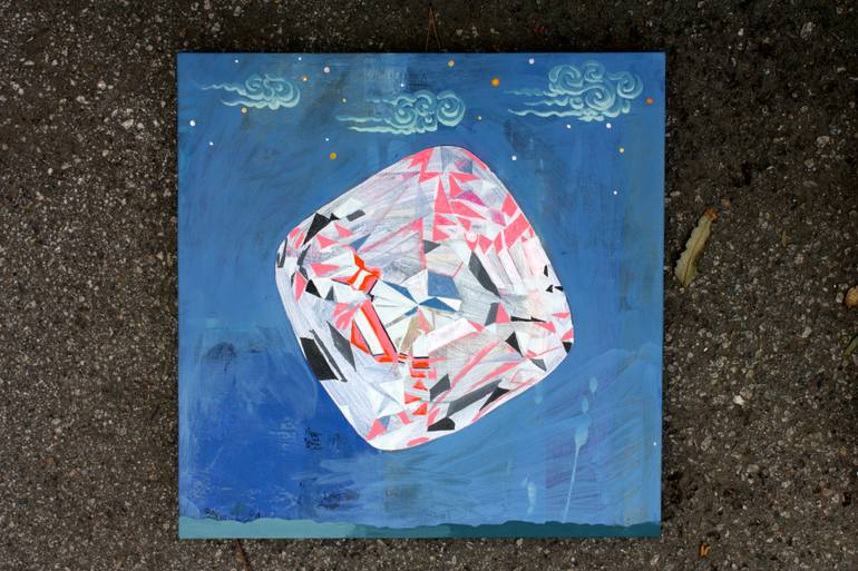 Original Art Deco Fashion Painting by Sp Harper