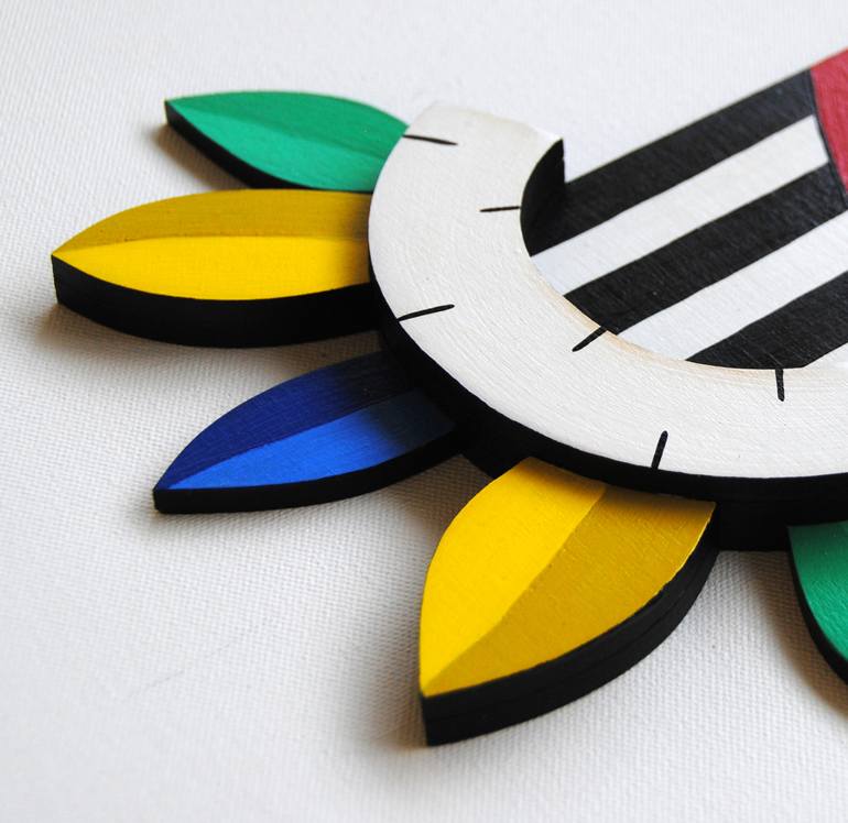 Original Abstract Botanic Sculpture by Stacy Lovejoy